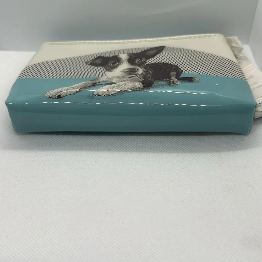 Catseye London Jack Russell Terrier Small Makeup Bag - New with Tag - Minor Flaw